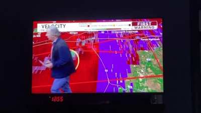 Local news this afternoon, ninja-like skills!