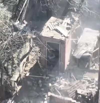 Russian Soldier Hit By Drone While Using Toilet. Falls Through Floor and Drowns in Waste. (Avdiivka Direction)