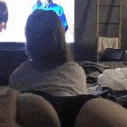 Watching tv