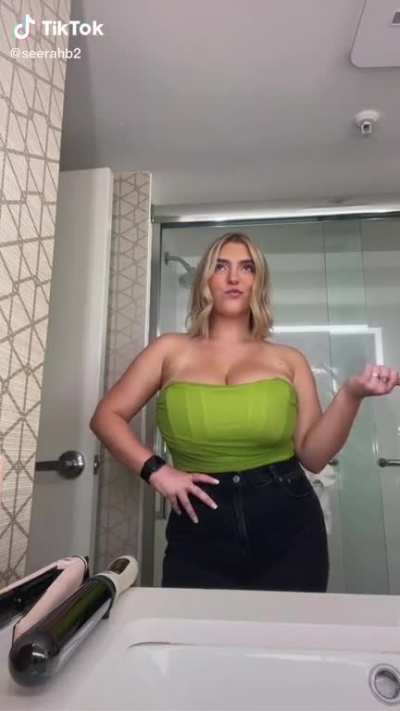 Heavy Green Top