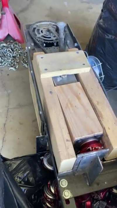 Grandpa’s Can Crushing Machine