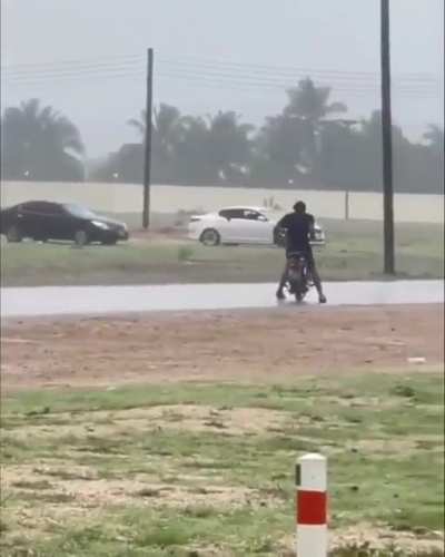 A confident and courageous idiot! He clearly knew what he was doing!