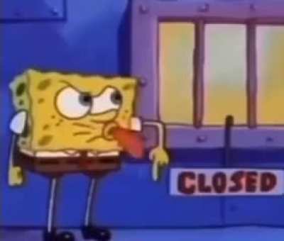 spongebob watch out