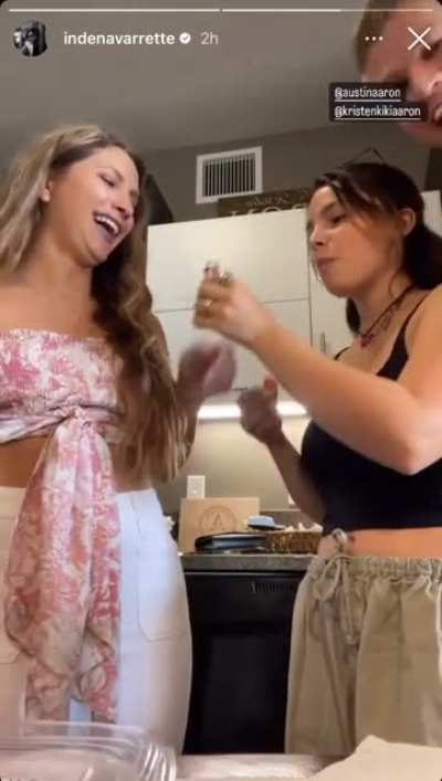 Inde in a tank top
