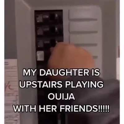 a nice way to give your child an heart attack
