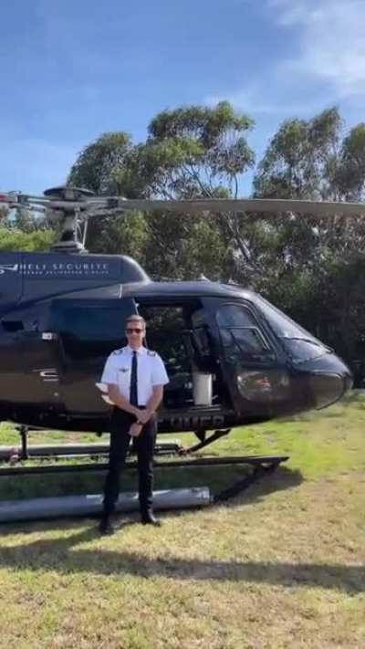 Helicopter dismount
