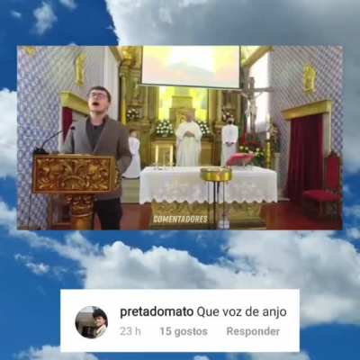 Palavra do senhor.