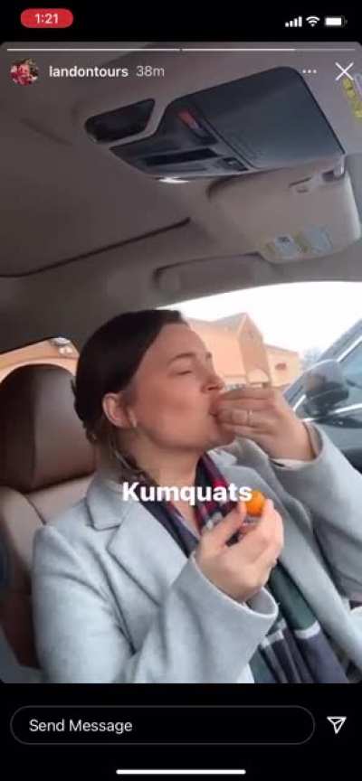 They’re called kumquats.