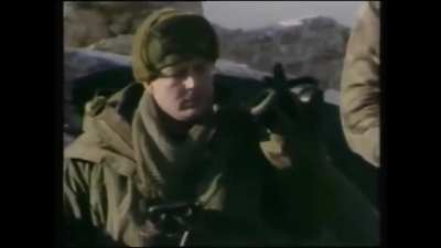 Footage From the Falklands war (1982)