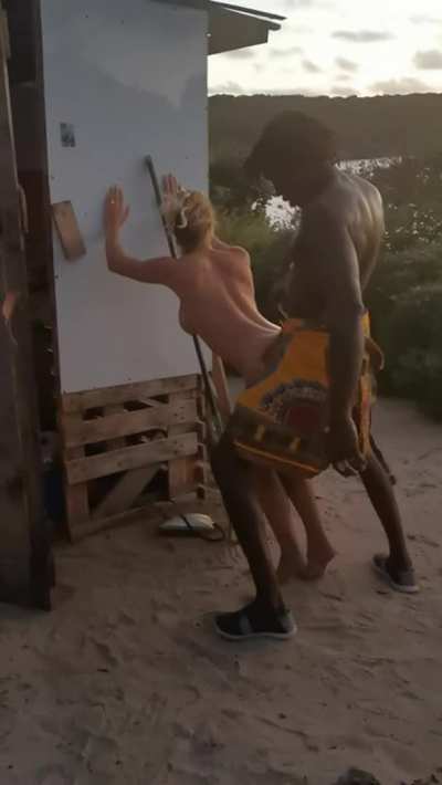 Milf got vaccinated and is ready for bbc on vacation