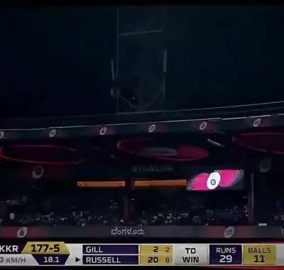 Rcb took 5 wickets to enjoy.😅But they forget about Monster .