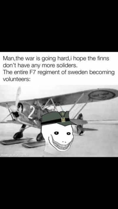 We swedes did a little trolling