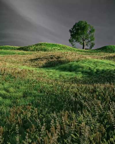 Grassy Hills Long Exposure Loop [A]