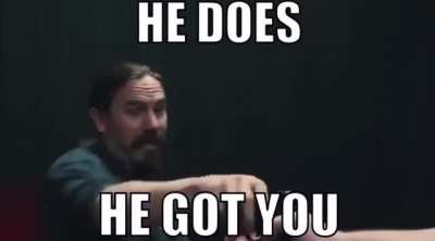 He does