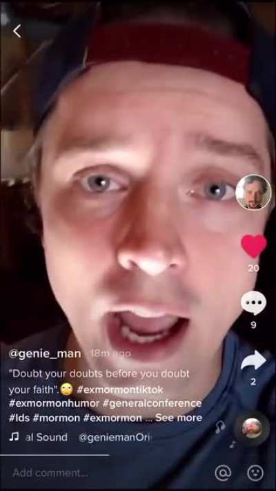 I’ve seen a ton of TikToks on here but I haven’t seen his stuff and his impressions are phenomenal 😂 I love exmo TikTok