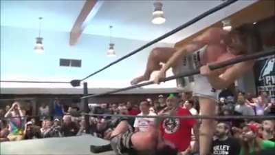 If you say Wrestling is fake, please explain this