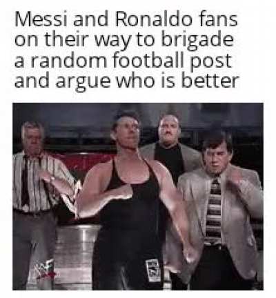 Oh Bristol Rovers won 2-0, but did you know Messi is better than Ronaldo?