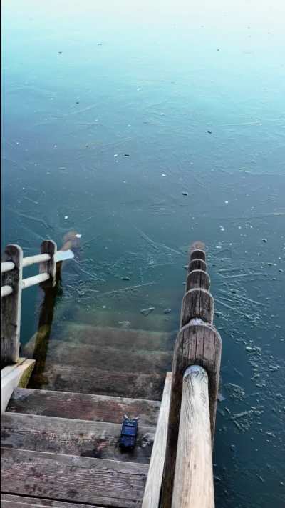 Ice on ice