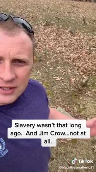 Slavery wasn't that long ago and should never be overlooked