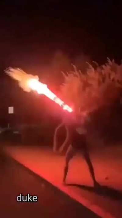 Fireworks gone boom