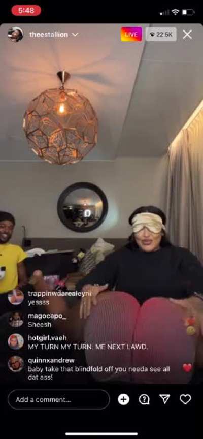IG live twerk