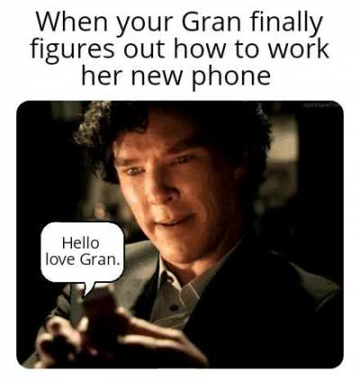 How ya doing Gran