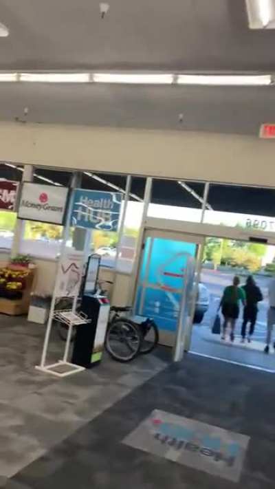 Aggressive shoplifting