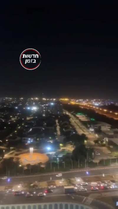 Rocket lands in TLV yesterday