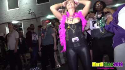 Public Flashing Tits Mardi Gras