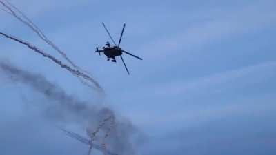 Two Ukrainian birds blast Russian positions with rockets in Donbass, unseen, archival video.