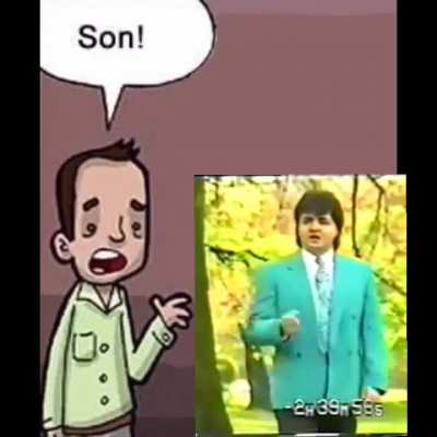 He raised his son correctly