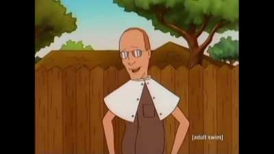 Dale Gribble's cure for lice