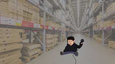 Walk with Jawsh to IKEA and find Carson 🚶‍♂️ (Animation)
