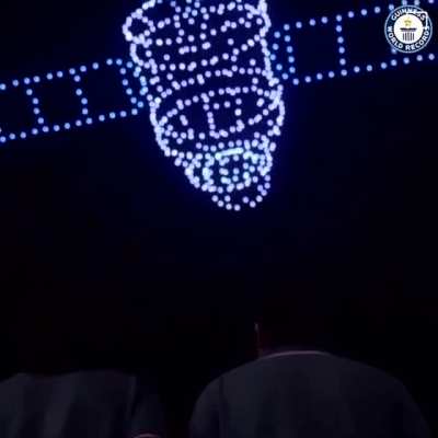 This drone display in China