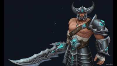 Tryndamere Doing Aatrox a Favor