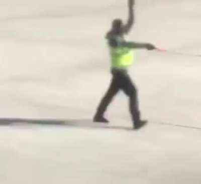 He loves his job.
