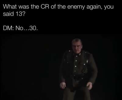 We can assume CON wasn’t his dump stat.