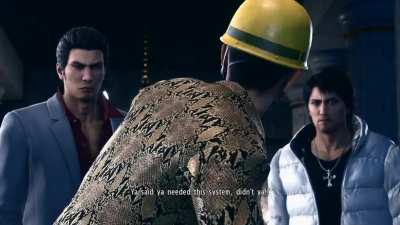 Majima trying to die for 1 minute and 5 seconds.