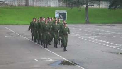 If you are having a bad day, here is the video of Russian soldiers singing 'Barbie Girl'
