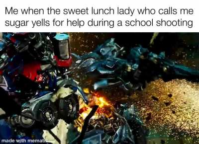 I’ll do anything for the lunch ladies