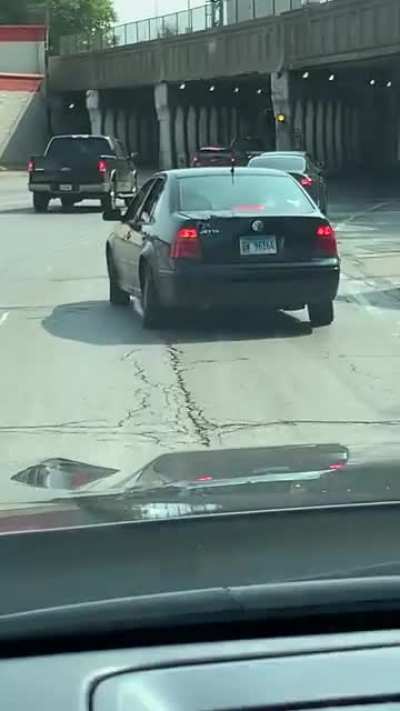 Uhh. Are you turning or going straight? Yes.