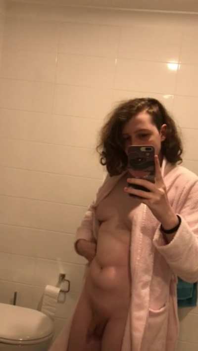 How badly do you want to be inside my bathrobe?