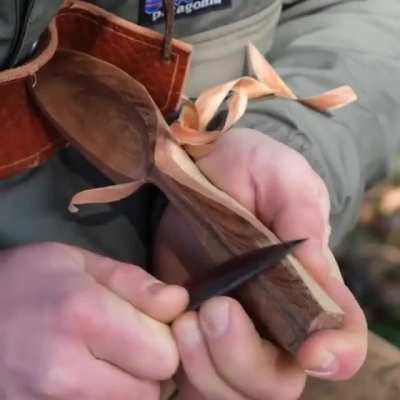 cool spoon and all but careful with the knives dude!