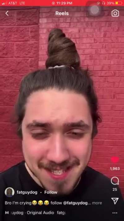 Another version of the video posted here earlier with an on point muscle man impression