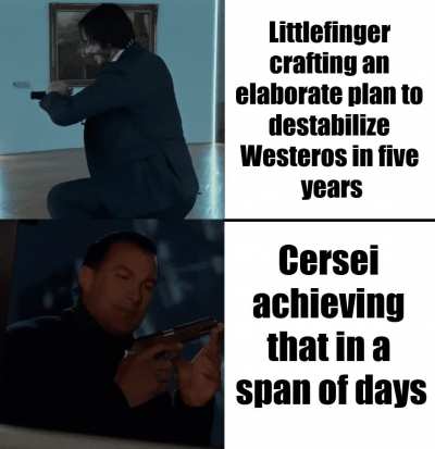It is a good thing I thrive on chaos