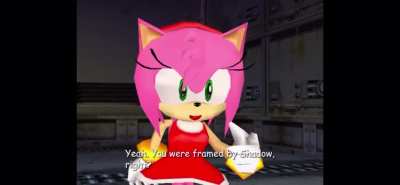 Sonic and Amy escape from federal prison. (By Jehtt)