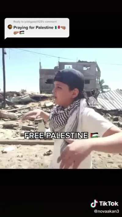 Young boy raps about the struggle in Palestine. Not sure who this kid is but this i thought this was really good.