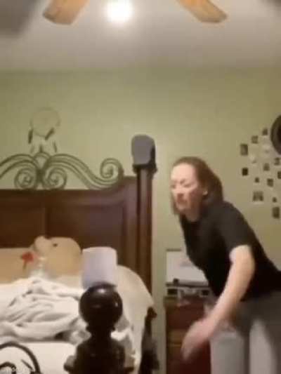 Tutorial on how to kick a toilet paper roll.... It's not wrong if it works