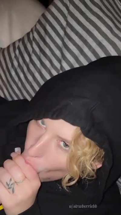 I love being his cumslut