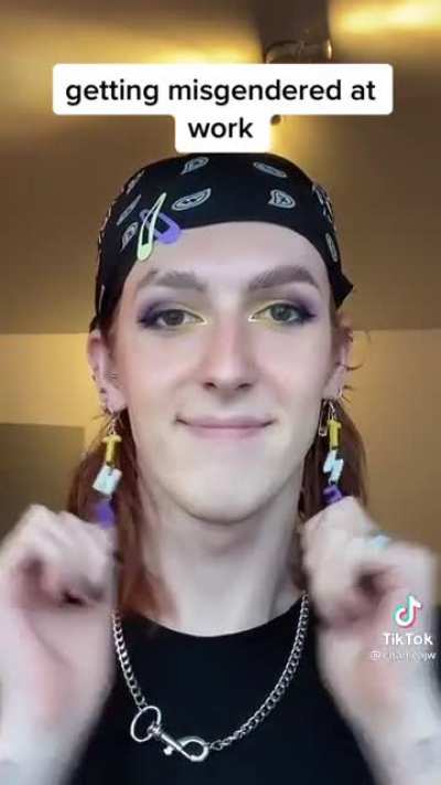 Imagine getting angry at customers for not immediately knowing your pronouns